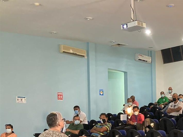 Maison de Football , Roche Caiman, session on SOP with clubs